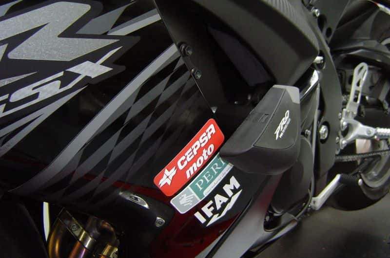 Puig Pro Frame Sliders | Black | Suzuki GSX-R600 2011>2016 - Shop name