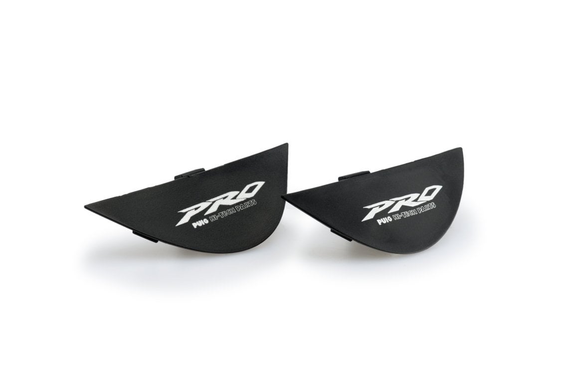 Puig Pro Frame Sliders Spares | Set of Caps with Logo - Shop name