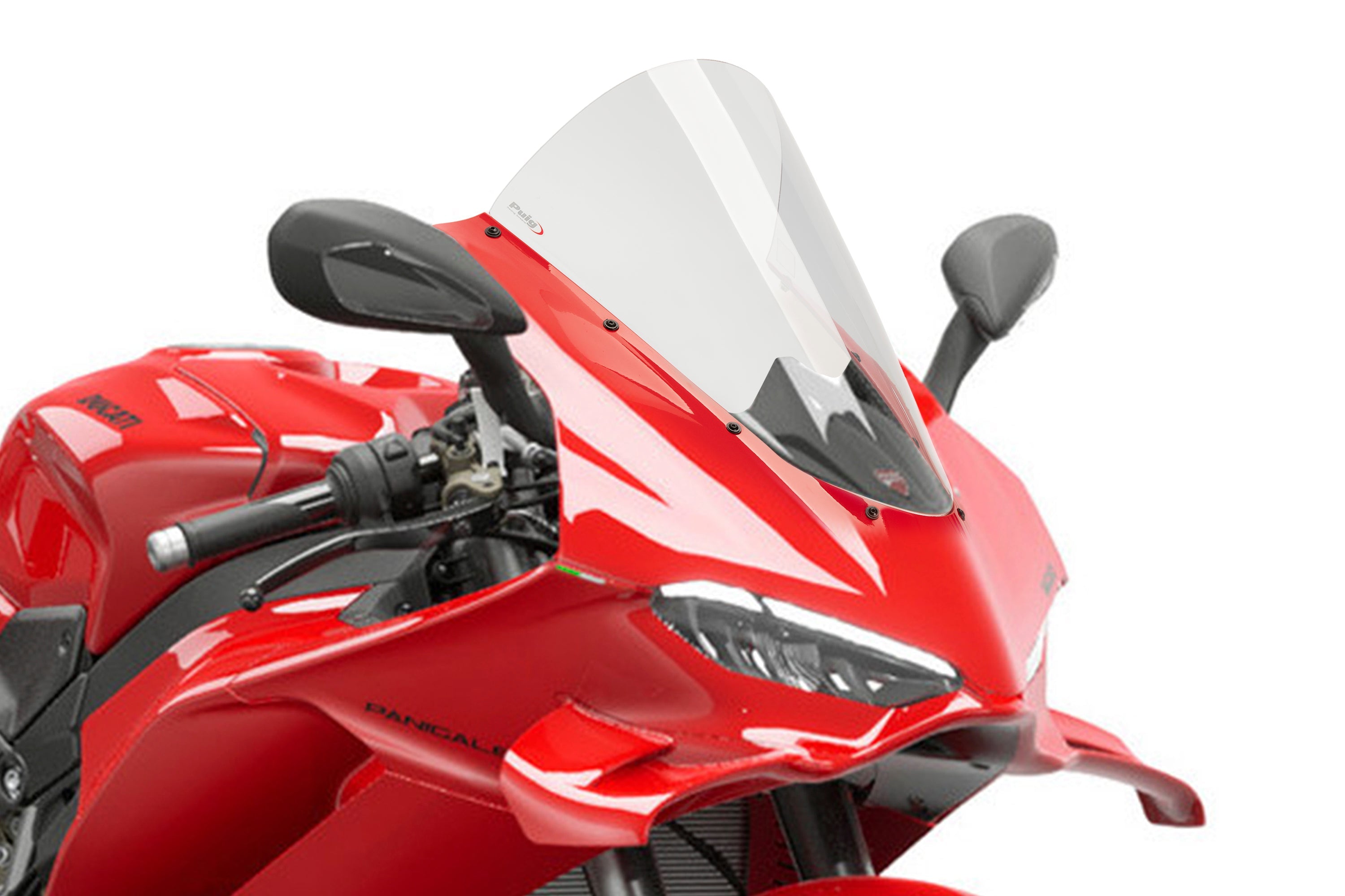 Puig R-Racer Screen | Clear | Ducati Panigale V4/V4S 2025>Current - Shop name