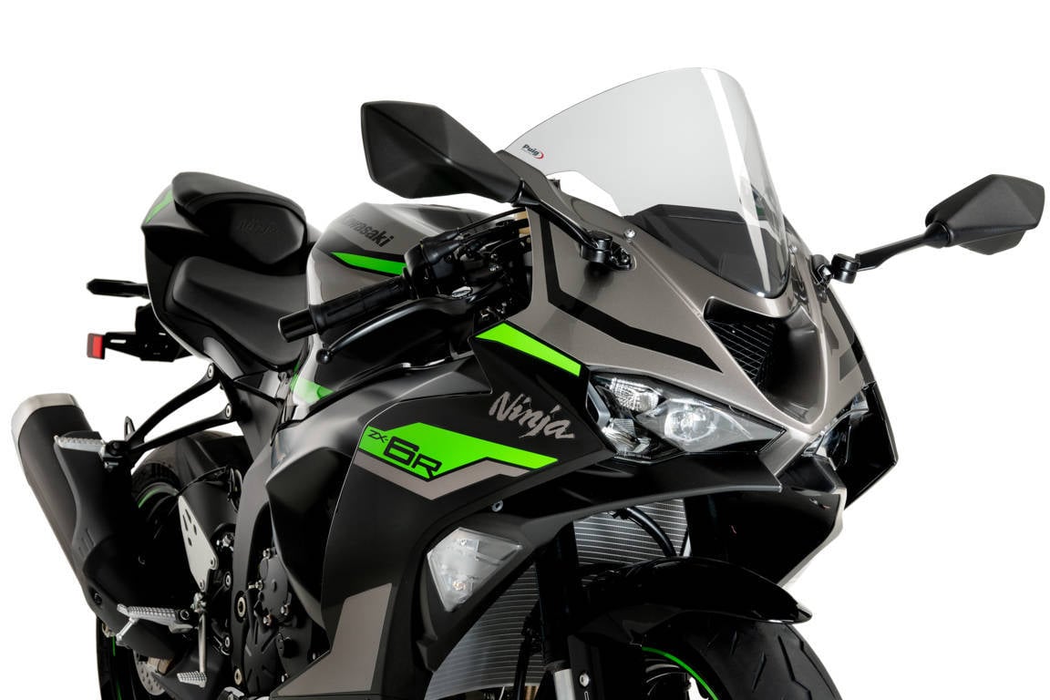 Puig R-Racer Screen | Clear | Kawasaki Ninja ZX-6R 2024>Current - Shop name