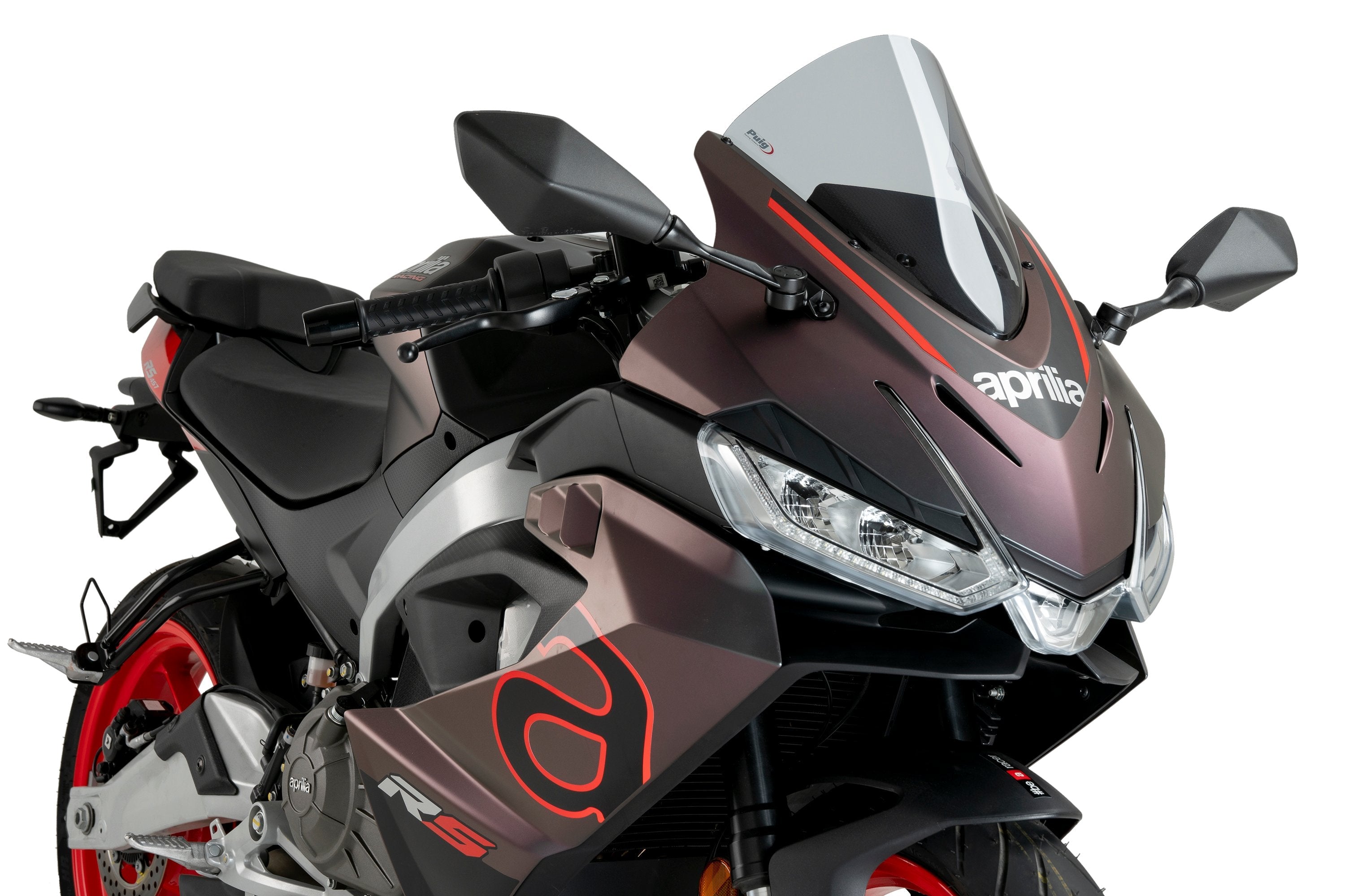 Puig R-Racer Screen | Light Smoke | Aprilia RS 457 2024>Current - Shop name