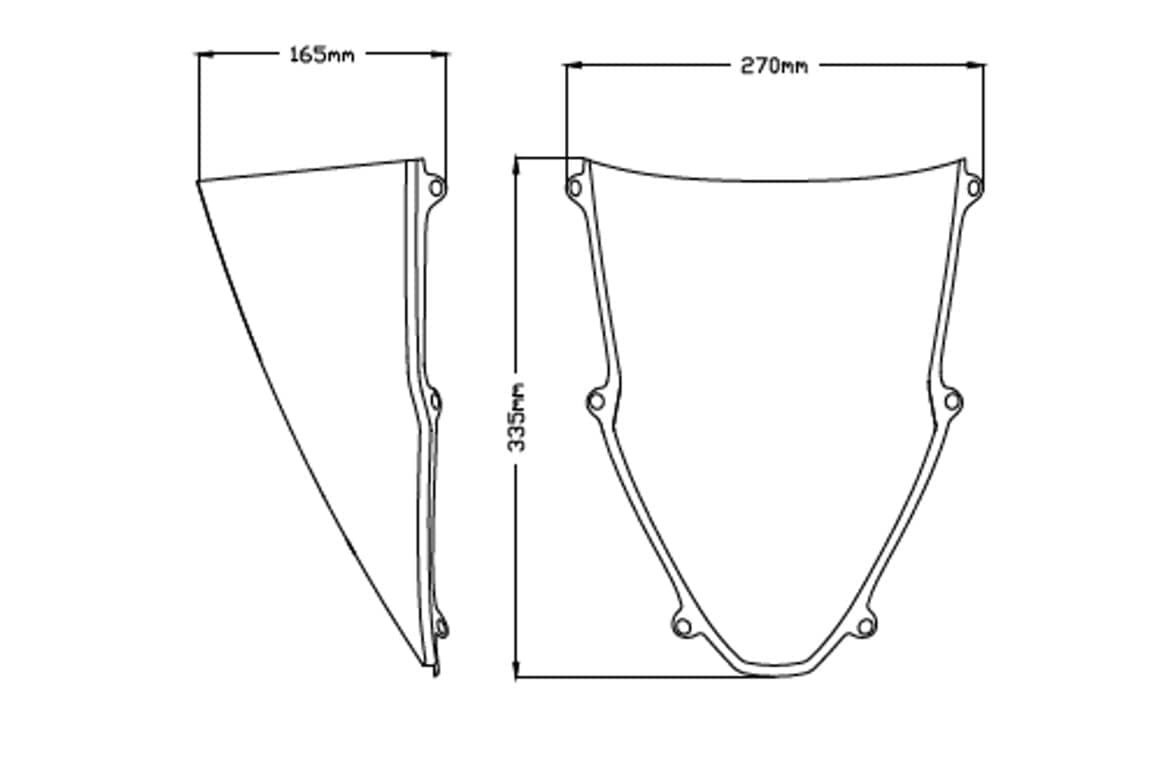 Puig R-Racer Screen | Light Smoke | Honda CBR 1000 RR-R 2020>Current - Shop name