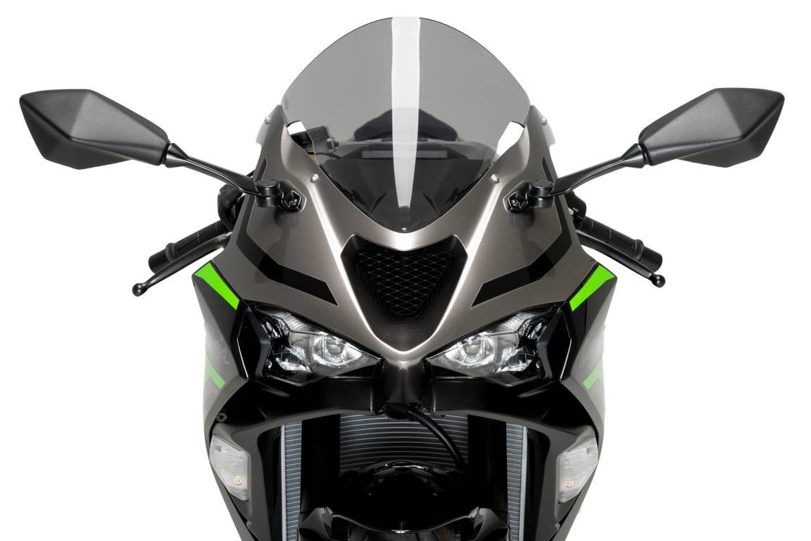Puig R-Racer Screen | Light Smoke | Kawasaki Ninja ZX-6R 2024>Current - Shop name