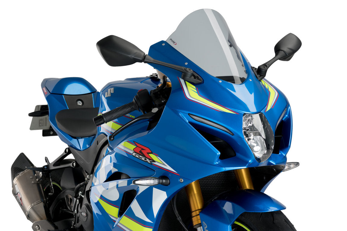 Puig R-Racer Screen | Light Smoke | Suzuki GSX-R1000 2017>2021 - Shop name