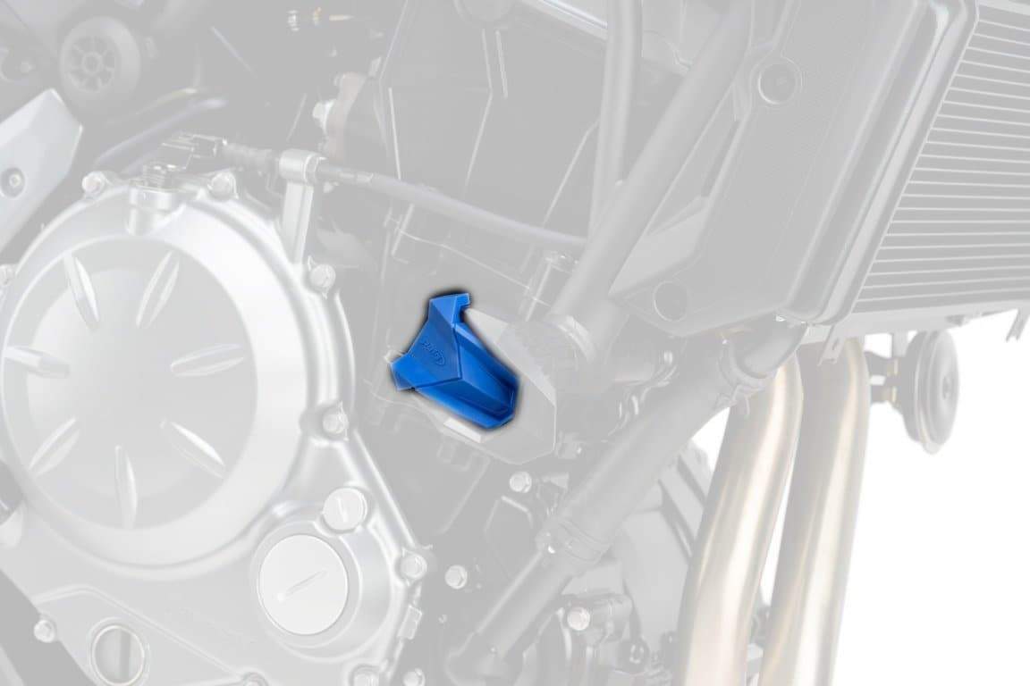 Puig R19 Frame Slider Spare Blocks | Blue - Shop name