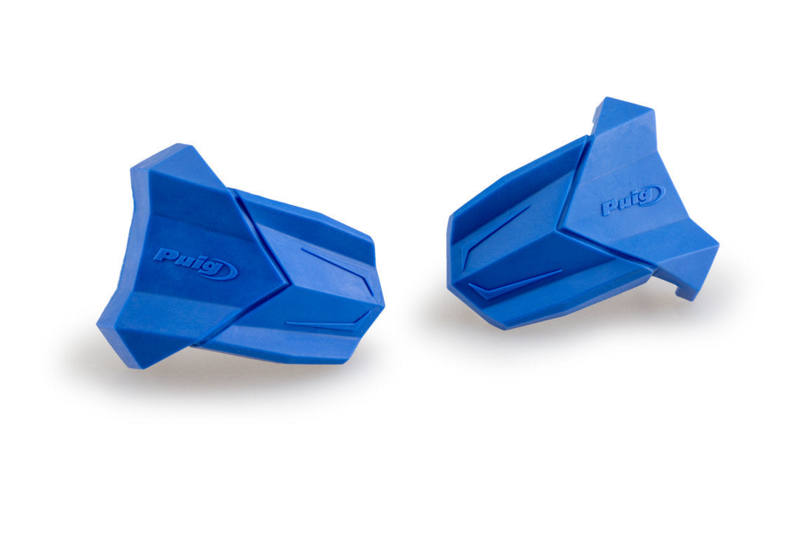 Puig R19 Frame Slider Spare Blocks | Blue - Shop name
