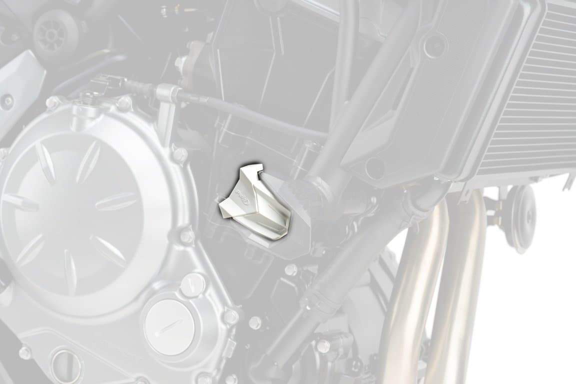 Puig R19 Frame Slider Spare Blocks | White - Shop name