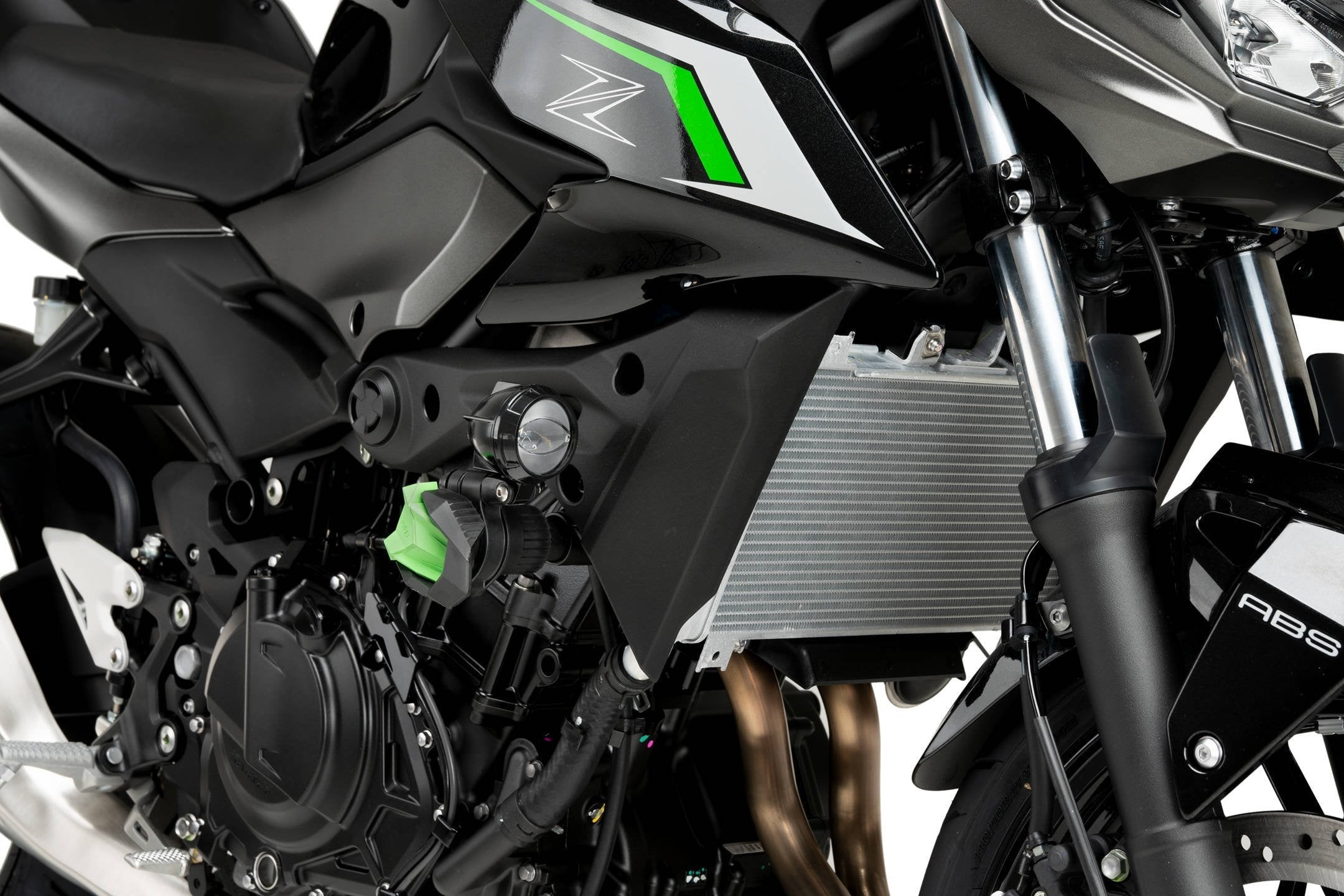 Puig R19 Frame Sliders | Black | Kawasaki Z 500 2024>Current - Shop name