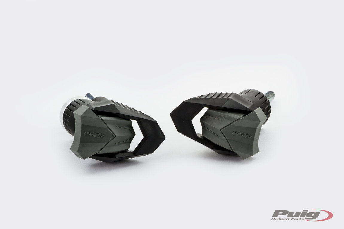 Puig R19 Frame Sliders | Black | Keeway M502N 2023>Current - Shop name