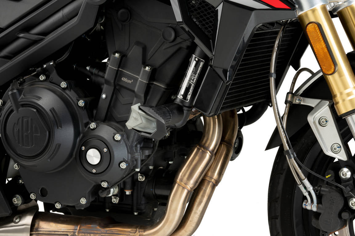 Puig R19 Frame Sliders | Black | Keeway M502N 2023>Current - Shop name