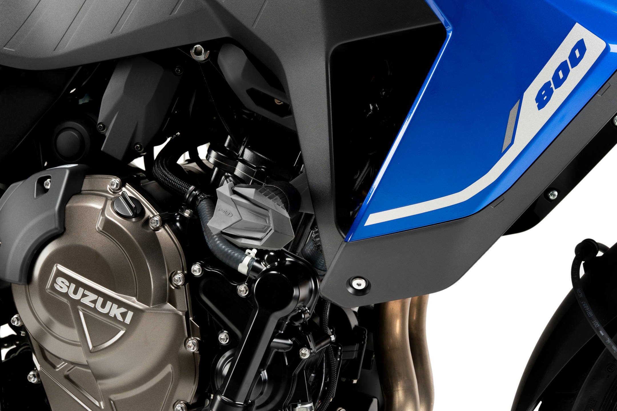 Puig R19 Frame Sliders | Black | Suzuki V-Strom 800DE 2023>2024 - Shop name