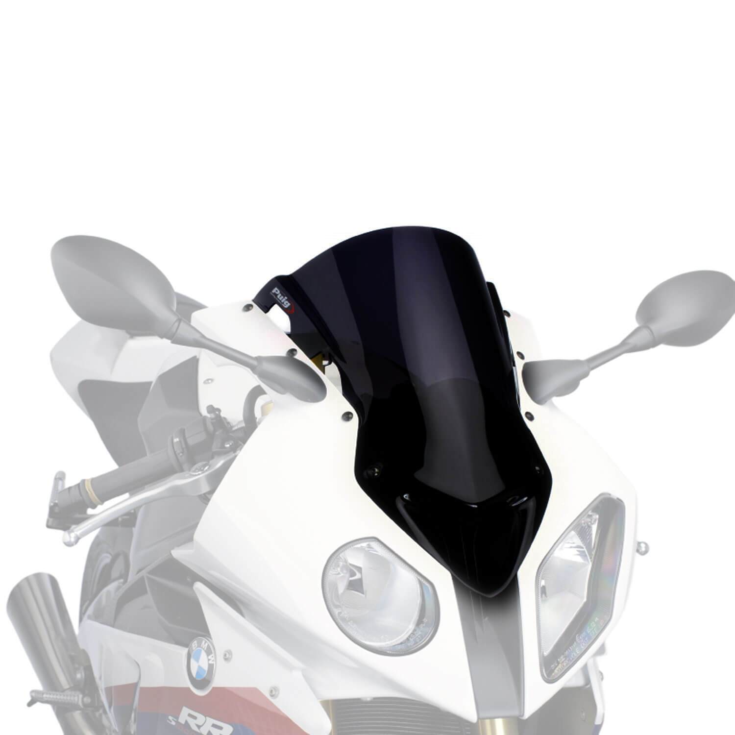 Puig Racing Screen | Black (Opaque) | BMW S 1000 RR 2009>2014 - Shop name