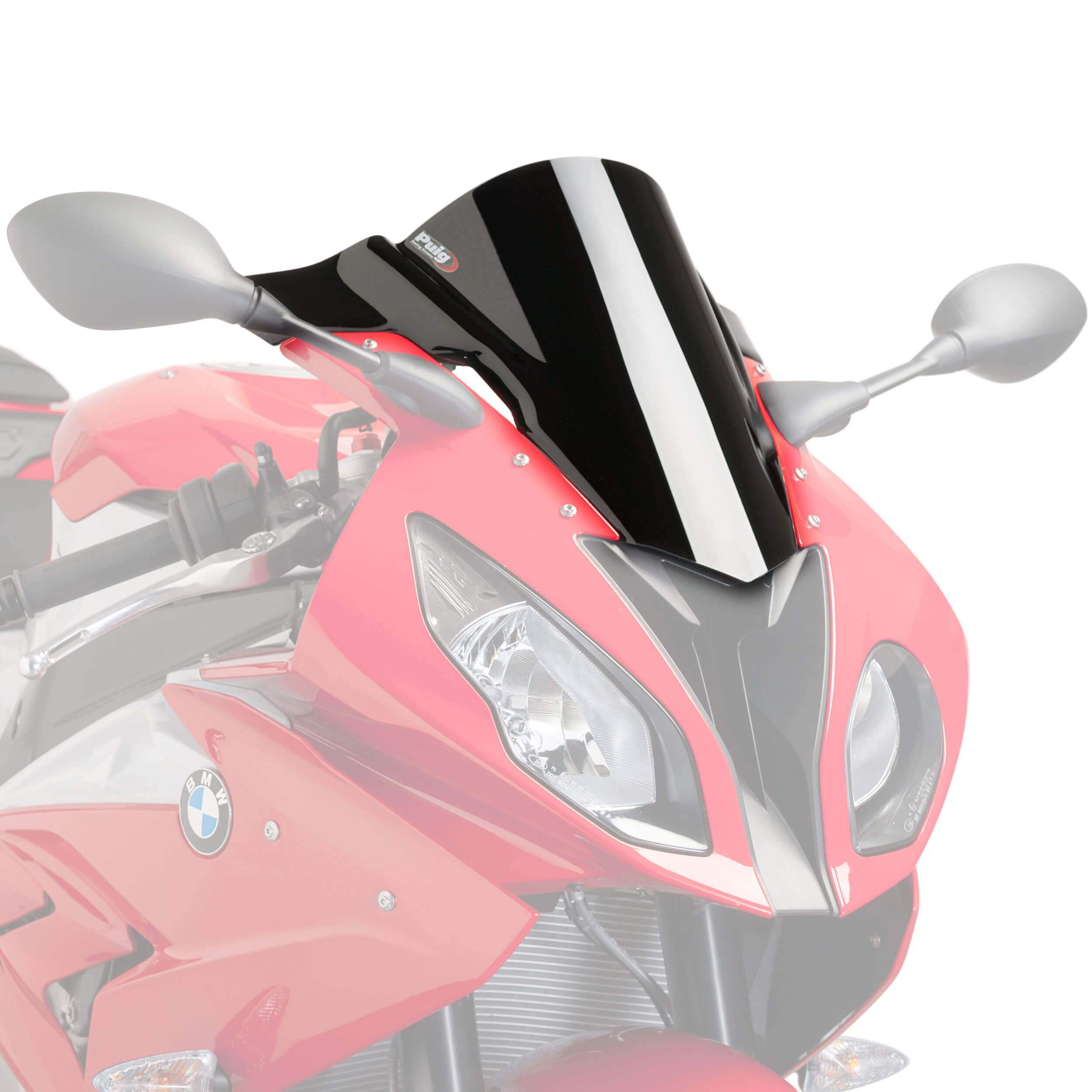 Puig Racing Screen | Black (Opaque) | BMW S 1000 RR 2015>2018 - Shop name
