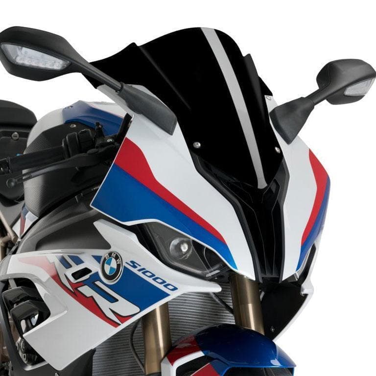 Puig Racing Screen | Black (Opaque) | BMW S 1000 RR 2019>Current - Shop name