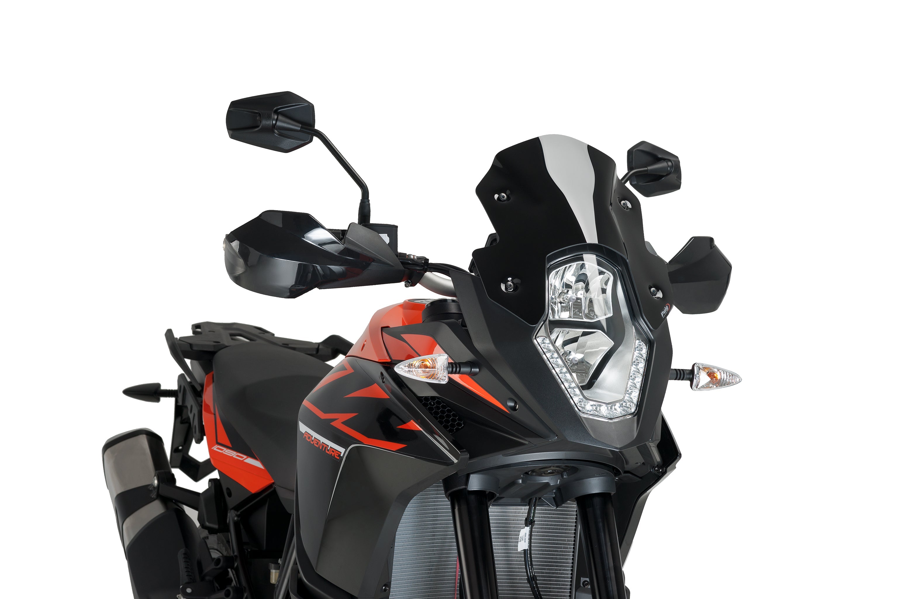 Puig Racing Screen | Black (Opaque) | KTM 1290 Super Adventure T 2017>2018 - Shop name
