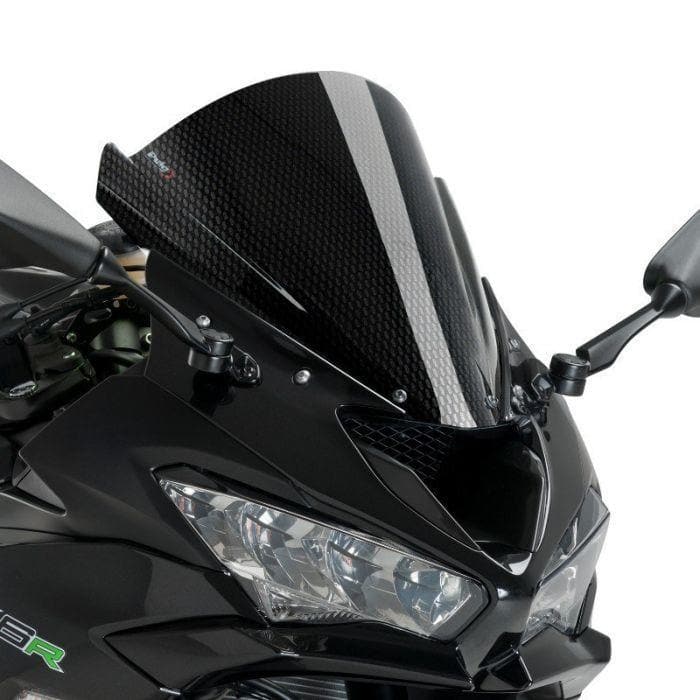 Puig Racing Screen | Carbon Look | Kawasaki Ninja ZX-6R 2009>2023 - Shop name