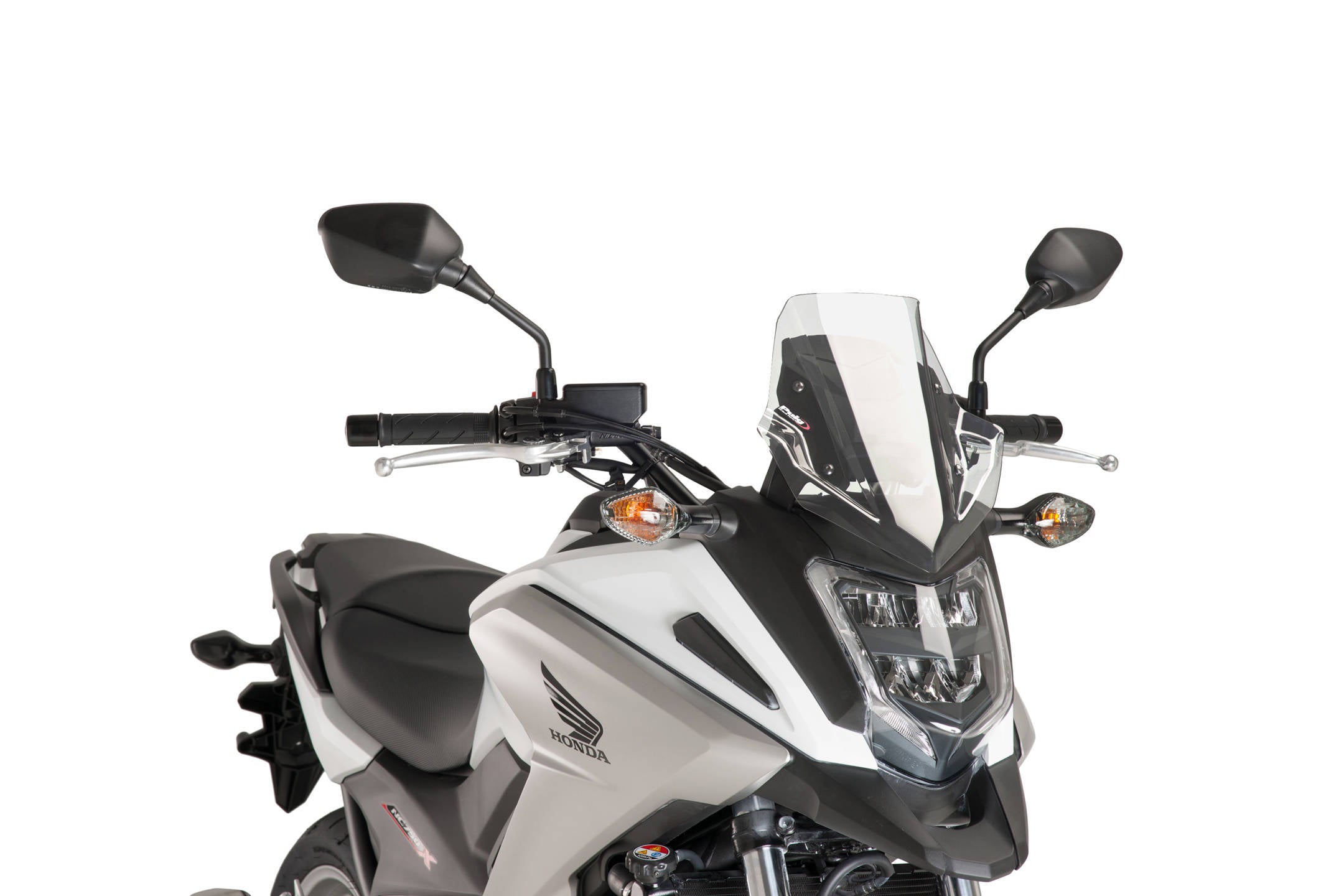 Puig Racing Screen | Clear | Honda NC 750 X 2016>2020 - Shop name