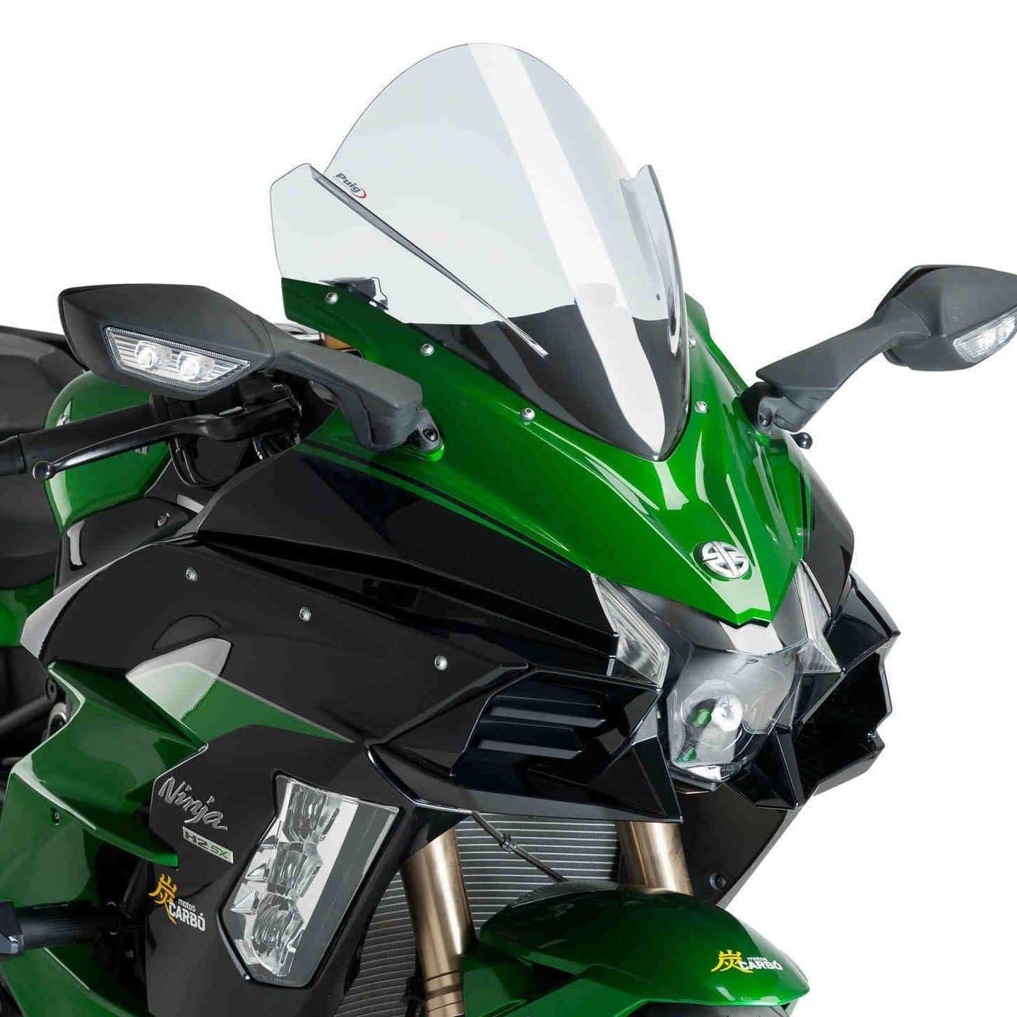 Puig Racing Screen | Clear | Kawasaki Ninja H2 SX 2018>2022 - Shop name