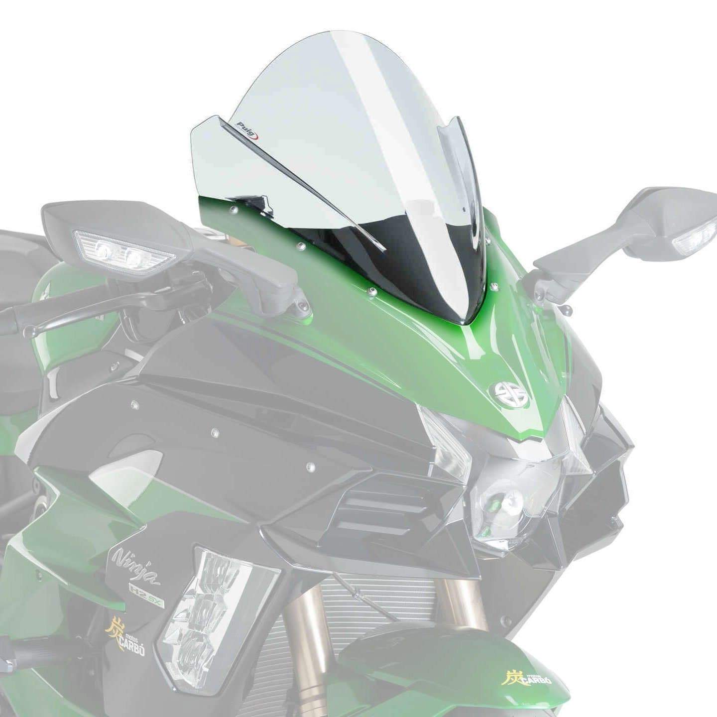 Puig Racing Screen | Clear | Kawasaki Ninja H2 SX 2018>2022 - Shop name