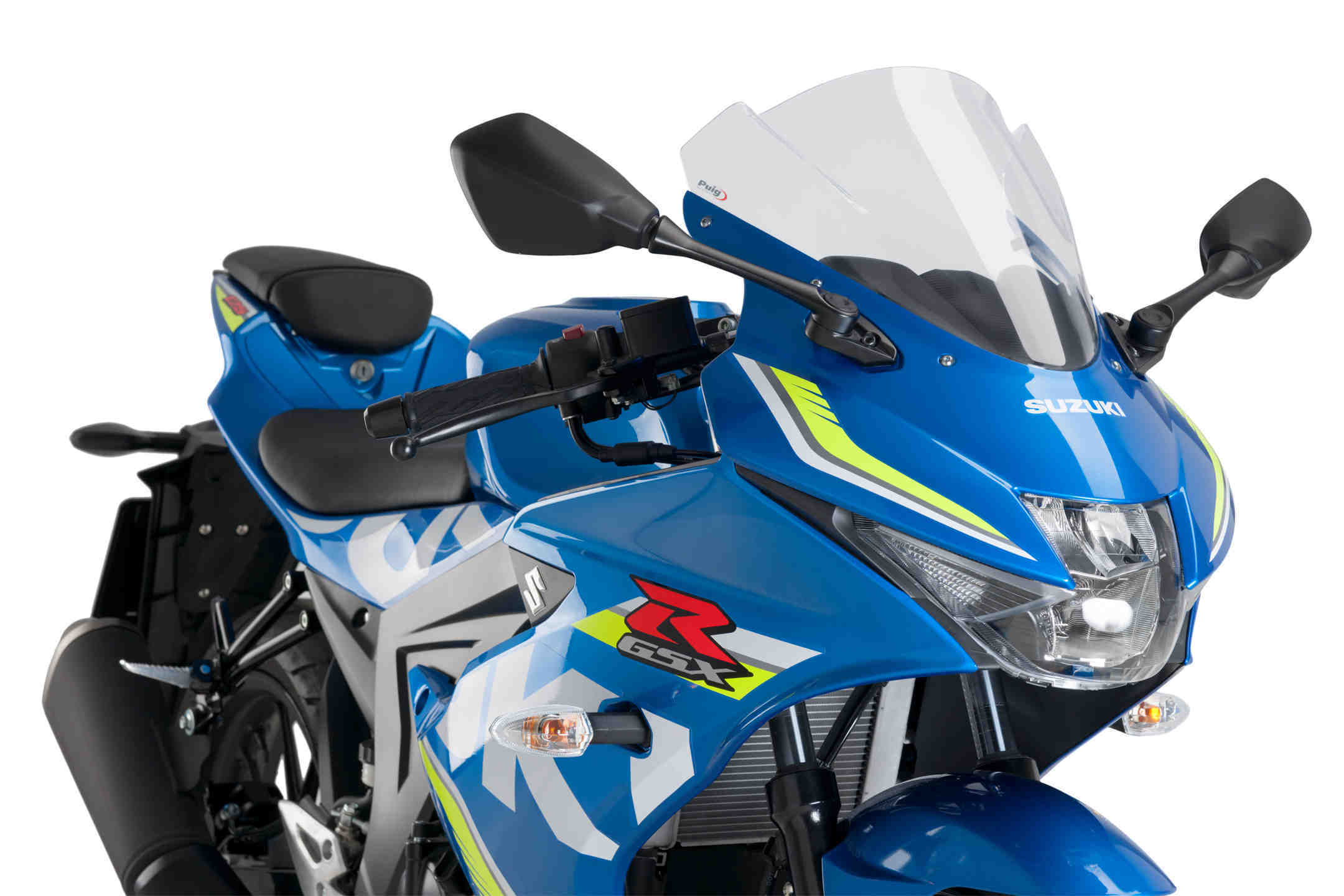 Puig Racing Screen | Clear | Suzuki GSX-R125 2017>Current - Shop name