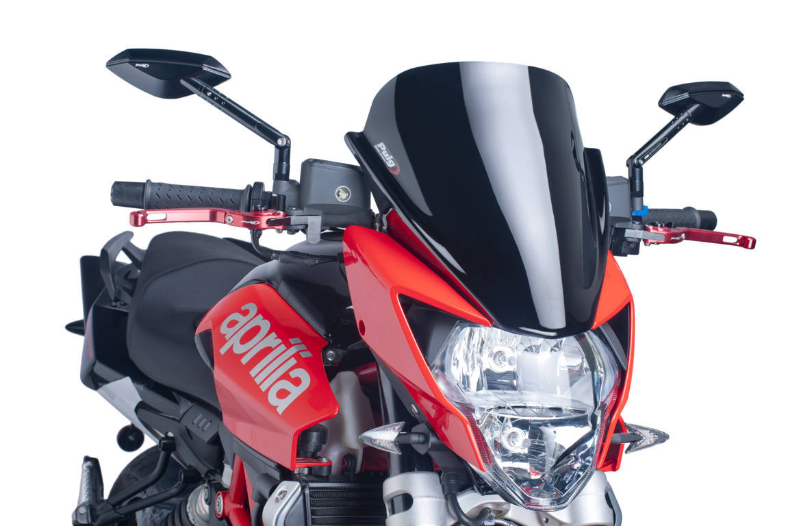 Puig Racing Screen | Dark Smoke | Aprilia Shiver 750 2010>2016 - Shop name