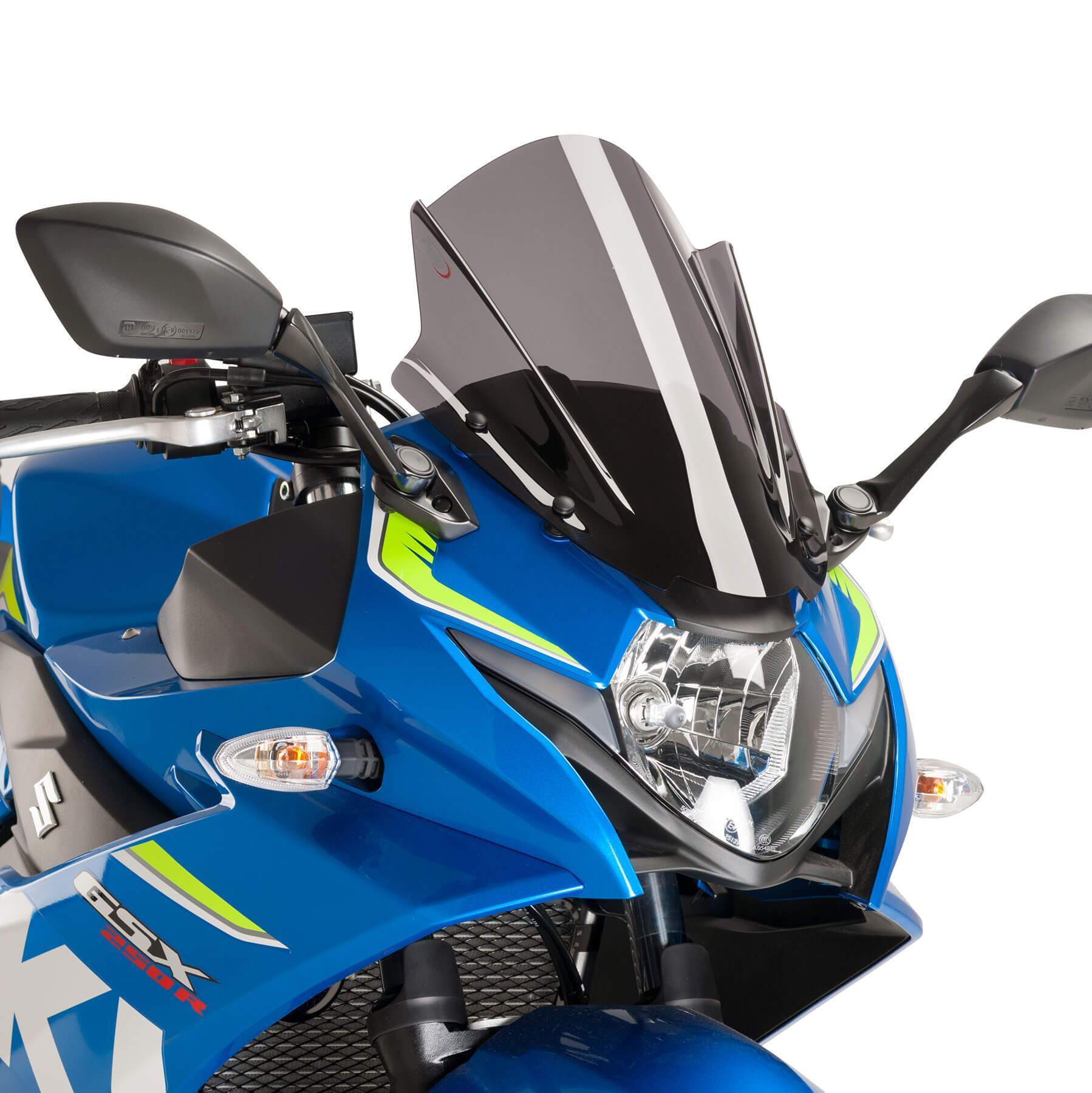 Puig Racing Screen | Dark Smoke | Suzuki GSX-R250 2017>Current - Shop name