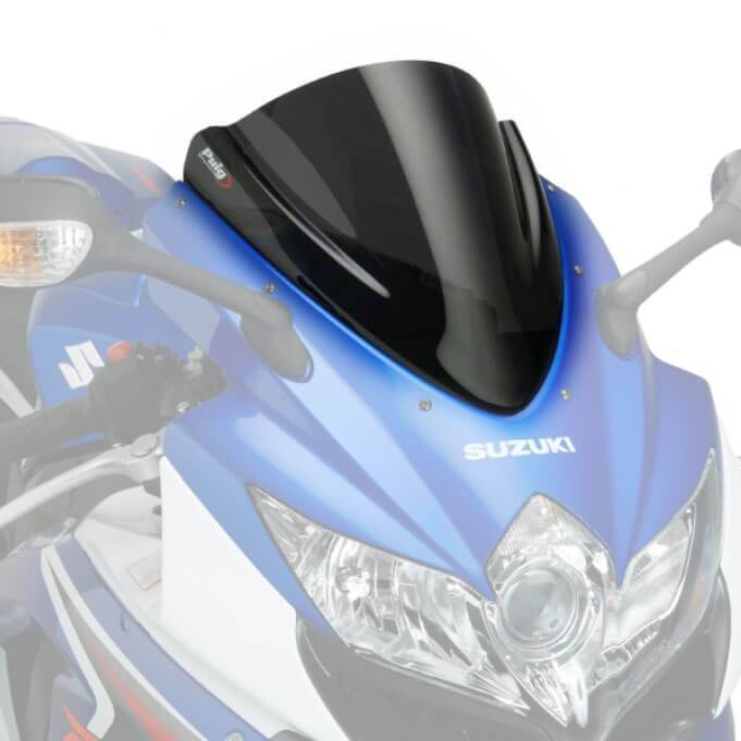 Puig Racing Screen | Dark Smoke | Suzuki GSX-R750 2008>2010 - Shop name