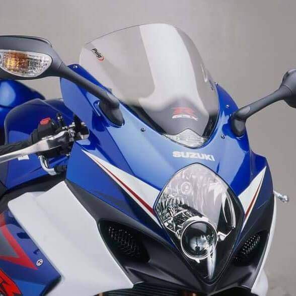 Puig Racing Screen | Light Smoke | Suzuki GSX-R1000 2007>2008 - Shop name