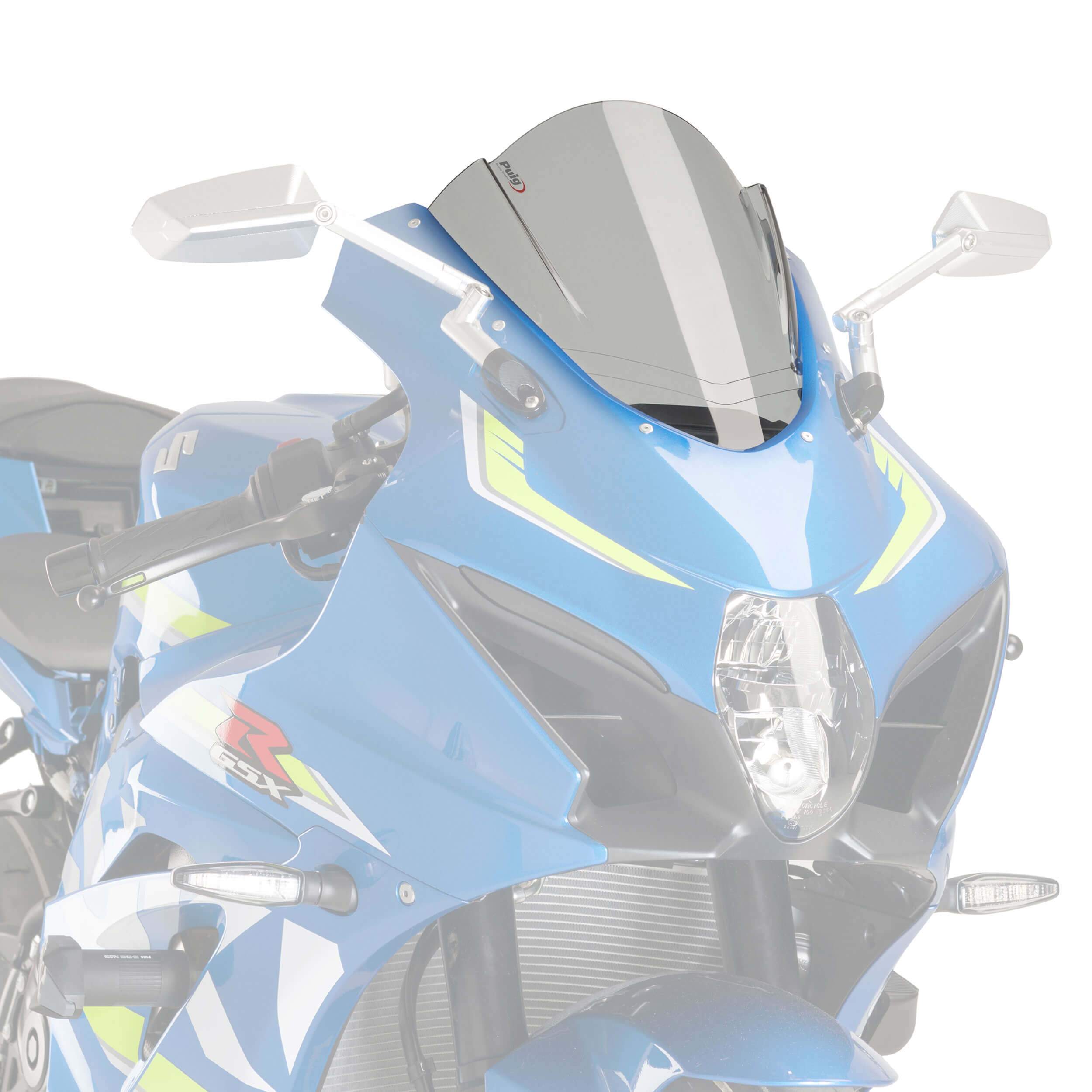 Puig Racing Screen | Light Smoke | Suzuki GSX-R1000 2017>Current - Shop name