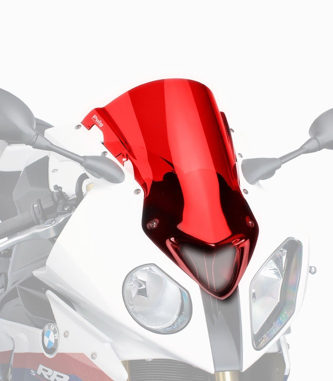 Puig Racing Screen | Red | BMW S 1000 RR 2009>2014 - Shop name