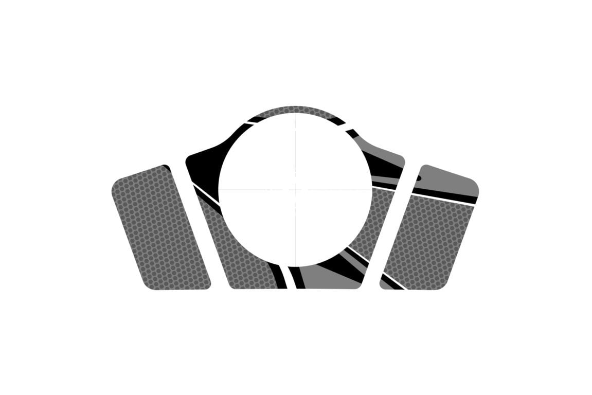 Puig Radikal Yoke Protector | Grey | Kawasaki Ninja 1000 SX 2020>2024 - Pyramid Motorcycle Accessories