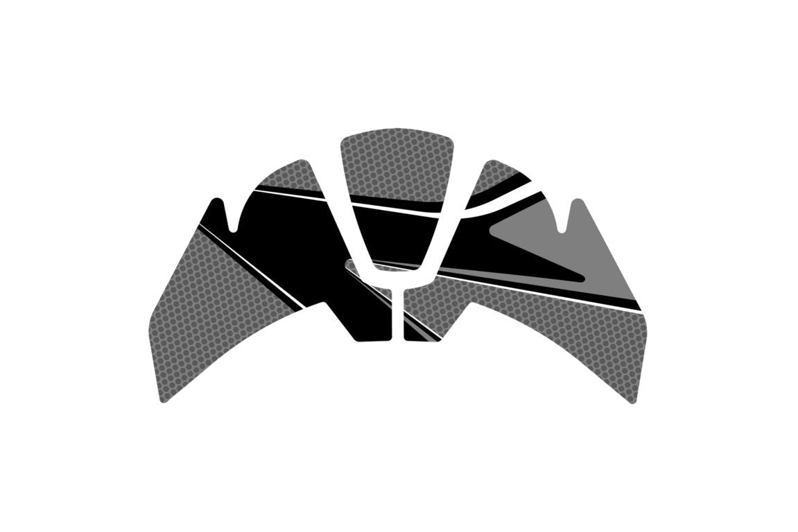 Puig Radikal Yoke Protector | Grey | Suzuki GSX-S 1000 2022>Current - Pyramid Motorcycle Accessories