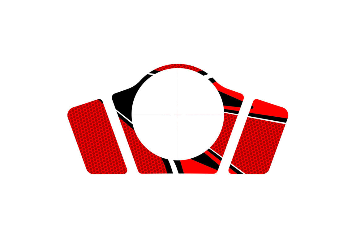 Puig Radikal Yoke Protector | Red | Kawasaki Z 1000 SX 2017>2019 - Pyramid Motorcycle Accessories