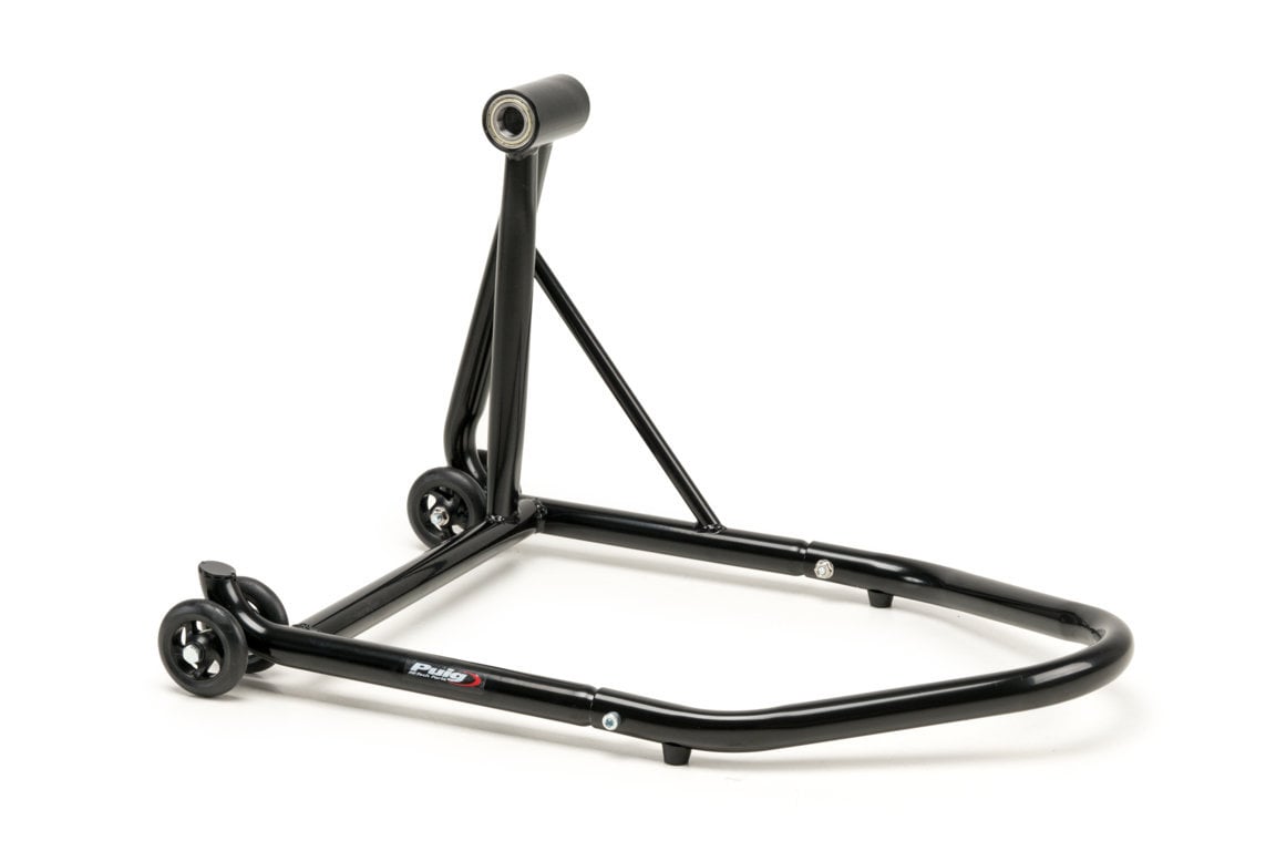 Puig Rear Stand for Single Sided Swingarm - with 53mm pin | Black - Shop name