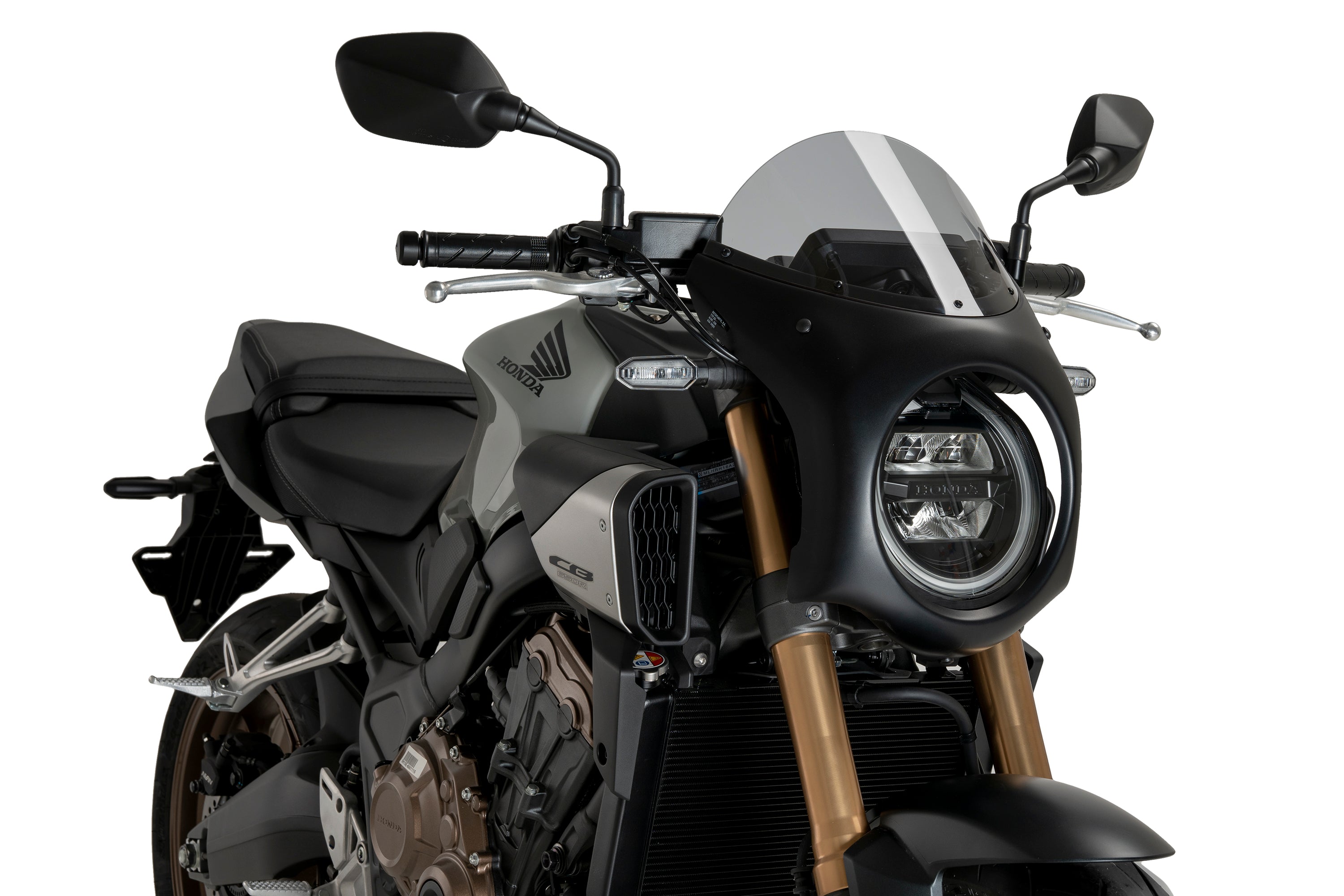 Puig Retro Semi Fairing | Honda CB 650 R 2024>Current - Shop name