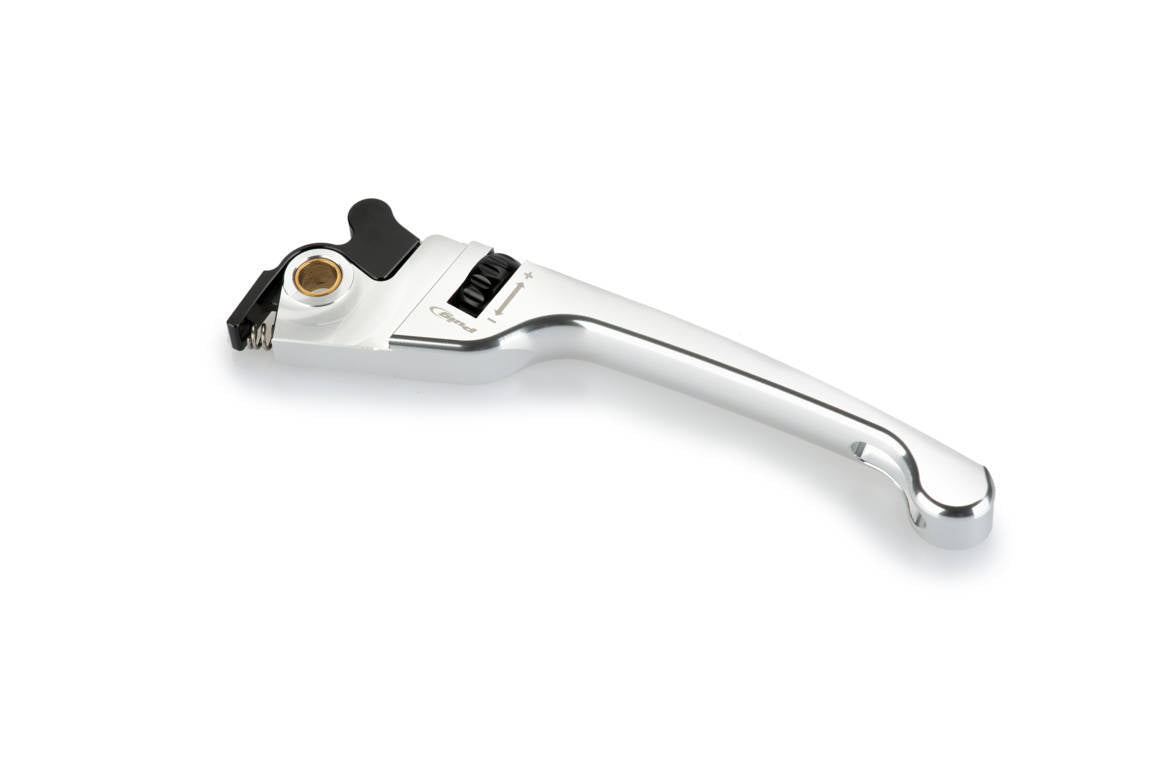 Puig Scooter Front or Rear Brake Lever | Silver | Vespa GTS 125 2008>2020 - Shop name