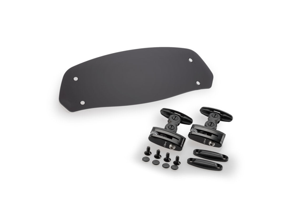 Puig Screen Deflector - Clip On (277x100mm) | Dark Smoke - Shop name