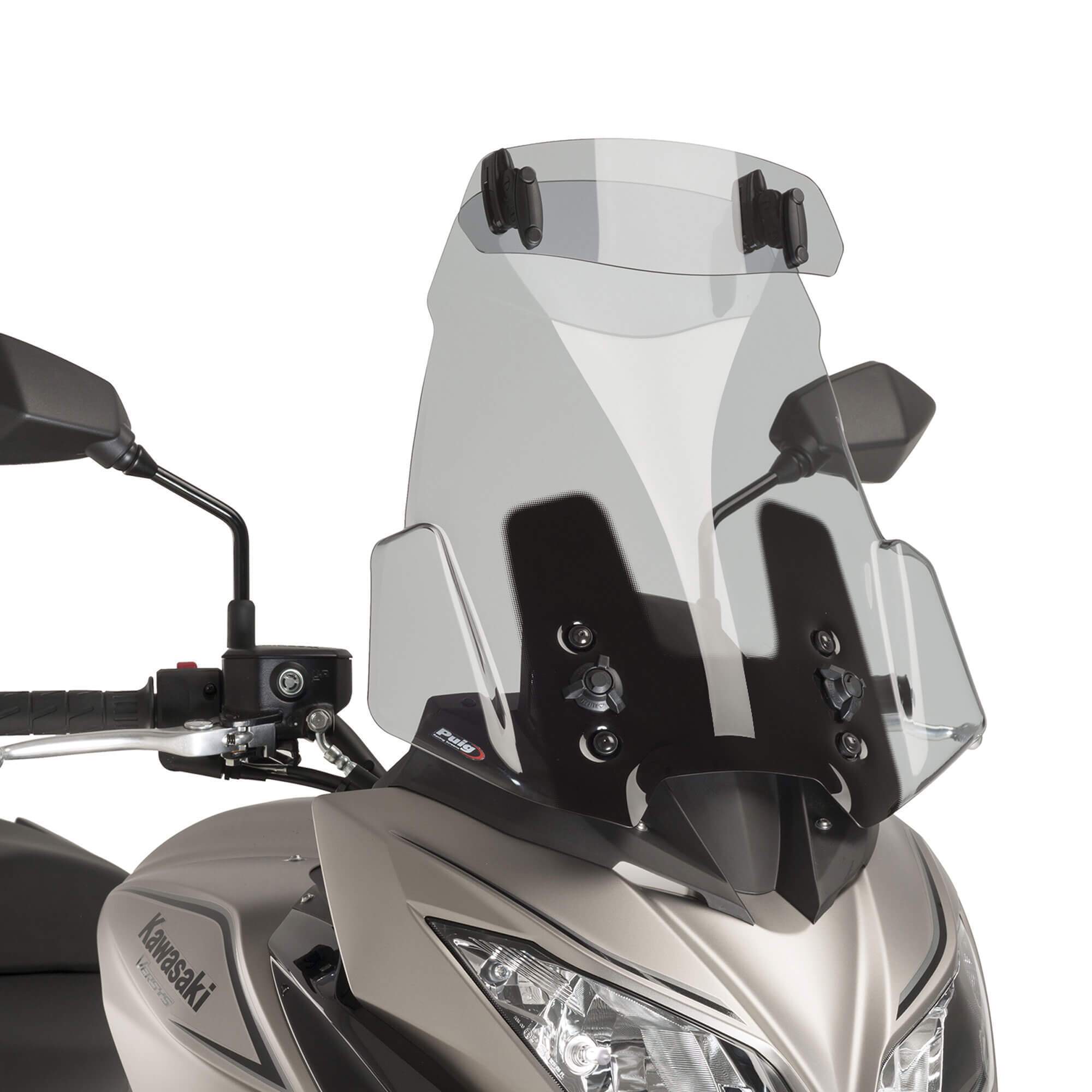 Puig Screen Deflector - Clip On (277x100mm) | Light Smoke - Shop name