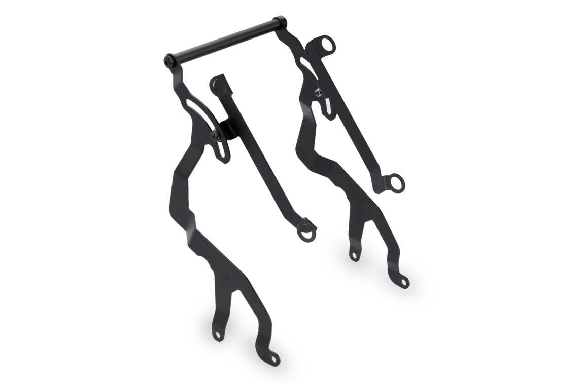 Puig Screen Support with Mounting Bar | Black | Harley Davidson Pan America RA1250 2021>2023 - Shop name