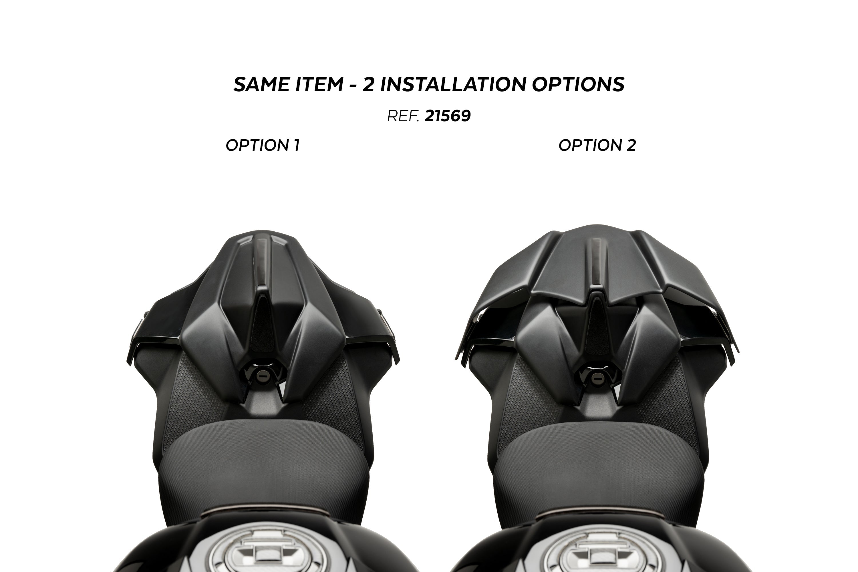 Puig Seat Cowl | Matte Black | BMW S 1000 RR 2023>Current - Shop name