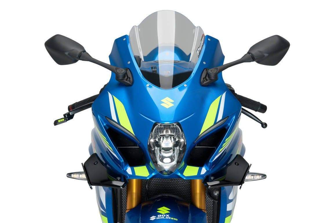 Puig Side Downforce Wings | Black/Black | Suzuki GSX-R1000 2017>Current - Shop name