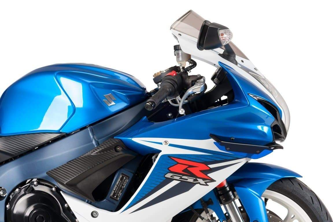 Puig Side Downforce Wings | Black/Black | Suzuki GSX-R600 2011>2016 - Shop name