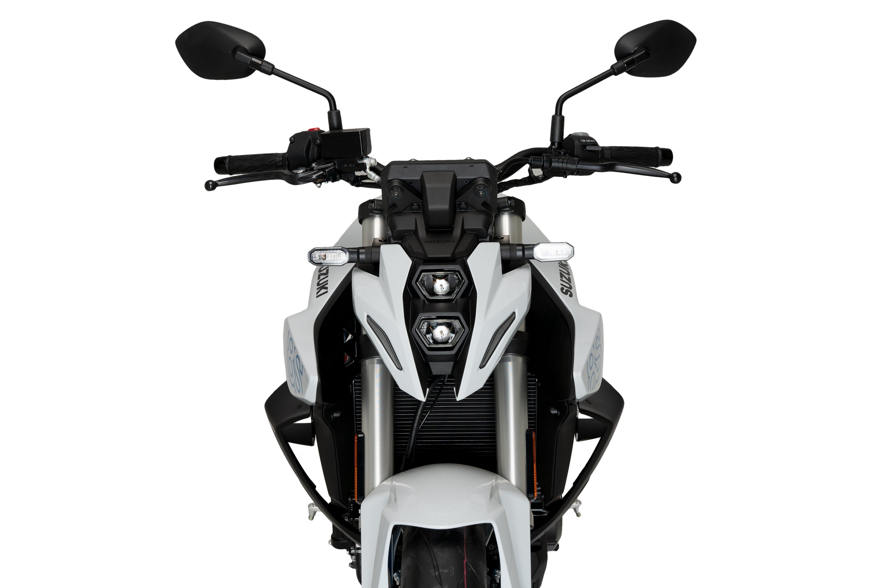 Puig Side Downforce Wings | Matte Black | Suzuki GSX-8S 2023>Current - Shop name