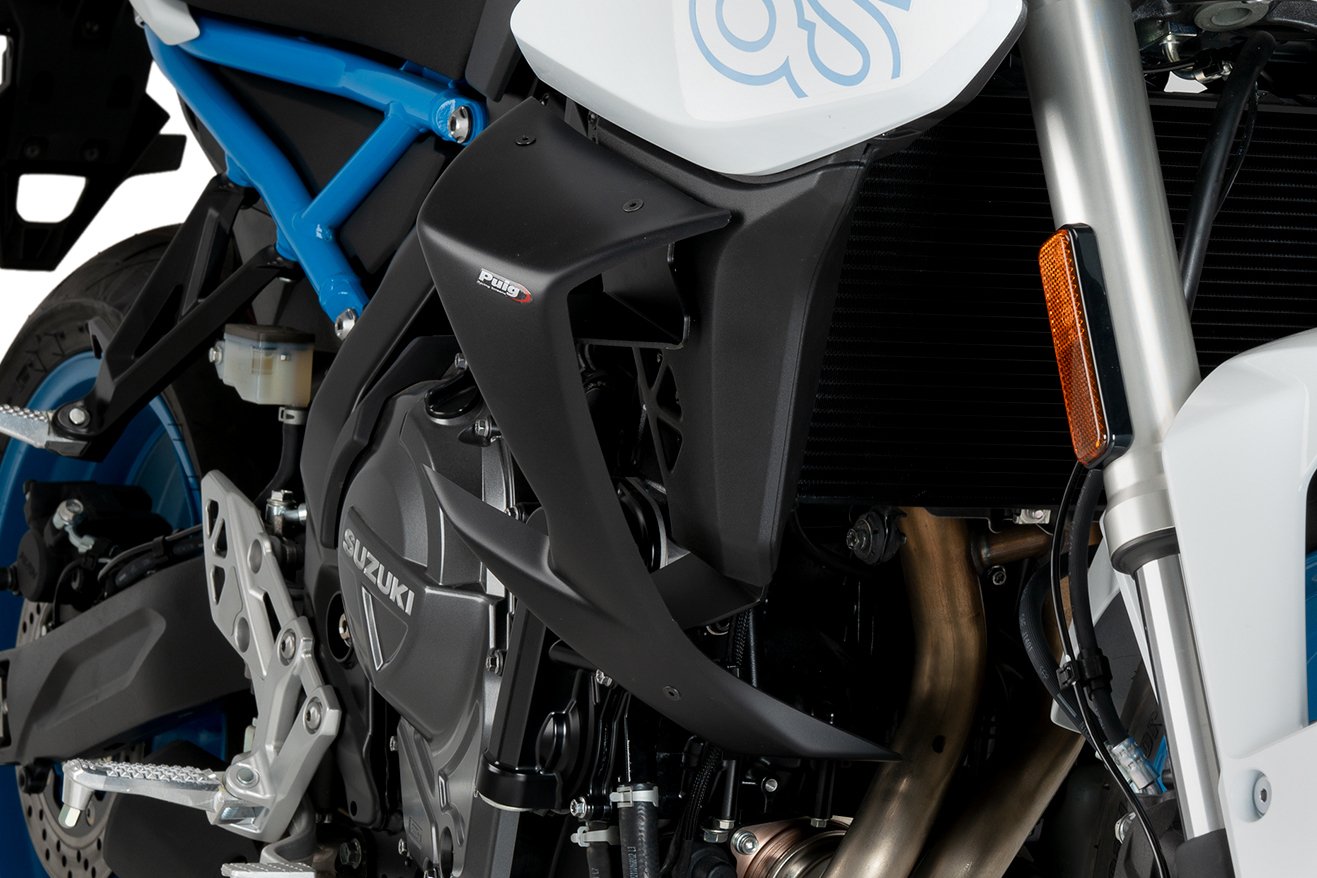 Puig Side Downforce Wings | Matte Black | Suzuki GSX-8S 2023>Current - Shop name