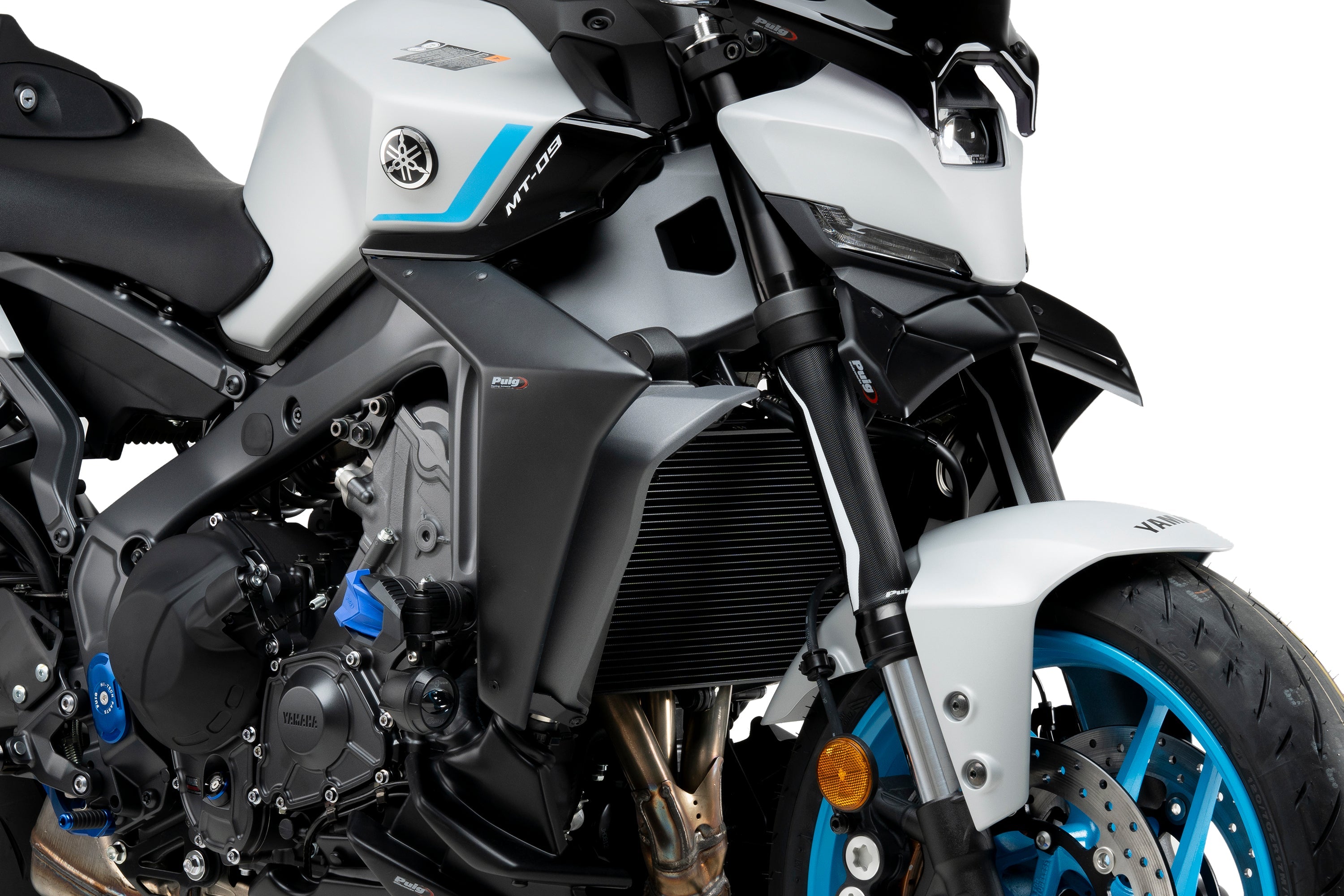 Puig Side Downforce Wings | Matte Black | Yamaha MT-09/SP 2024>Current - Shop name