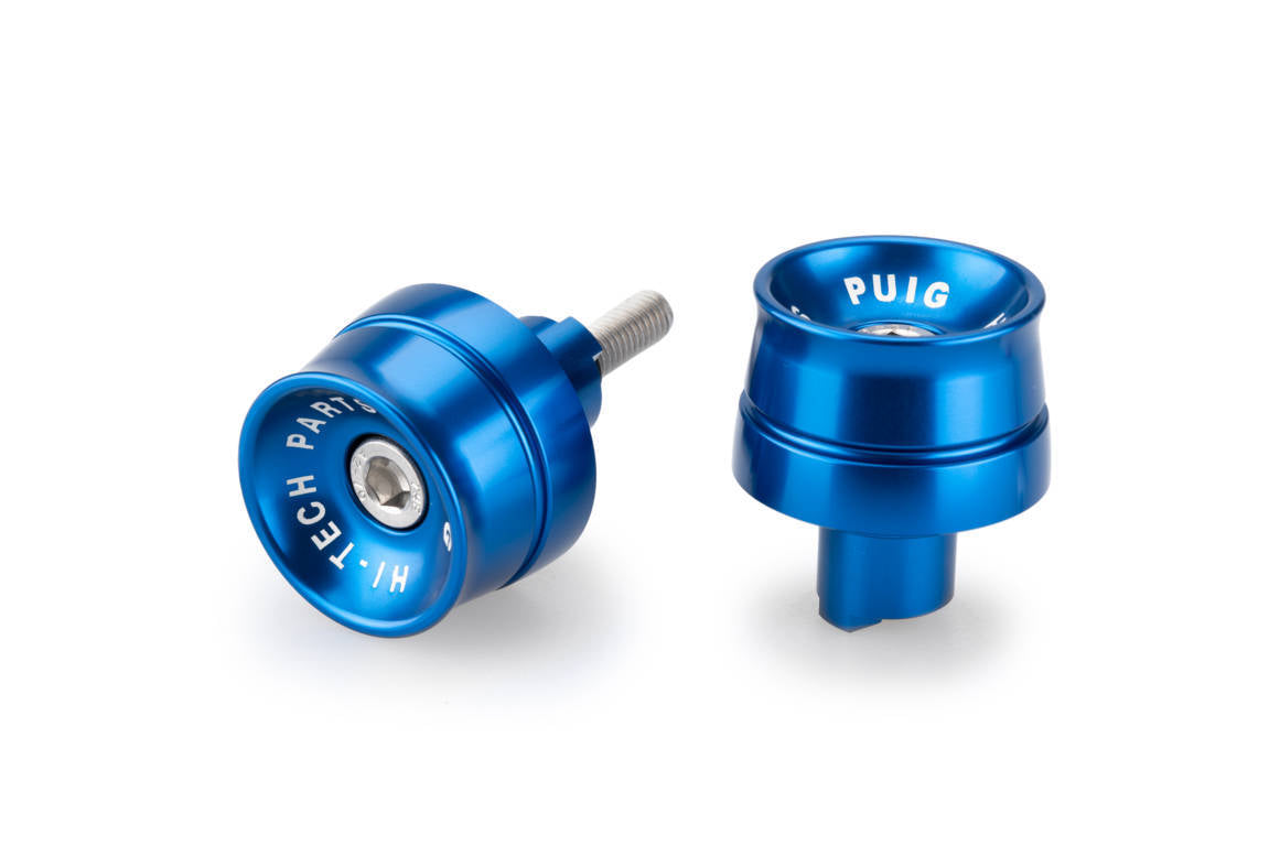 Puig Speed Bar Ends | Blue | Kawasaki Ninja 650 / Z650 2020>Current - Shop name