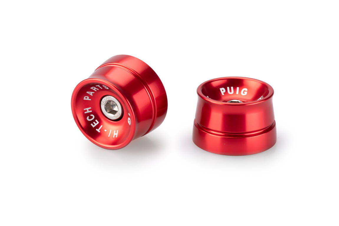 Puig Speed Bar Ends | Red | Triumph Speed Triple 1200 RR 2022>Current - Shop name