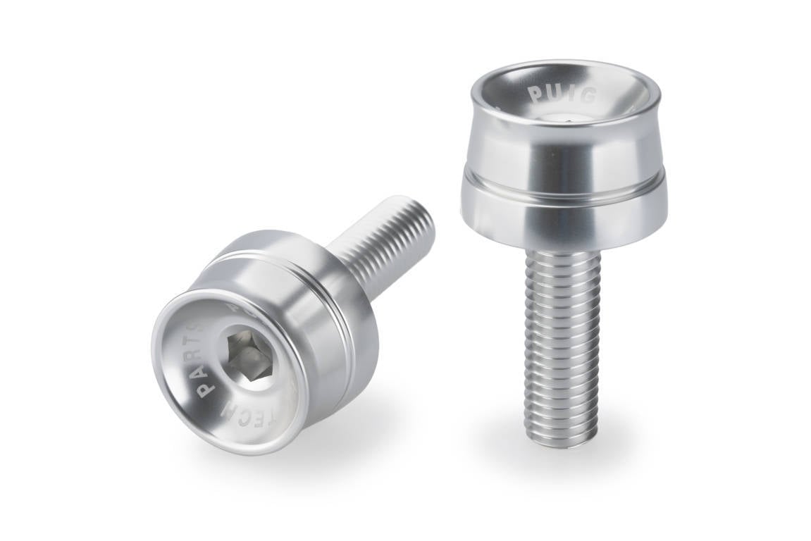 Puig Speed Bar Ends | Silver | BMW S 1000 RR 2009>2018 - Shop name