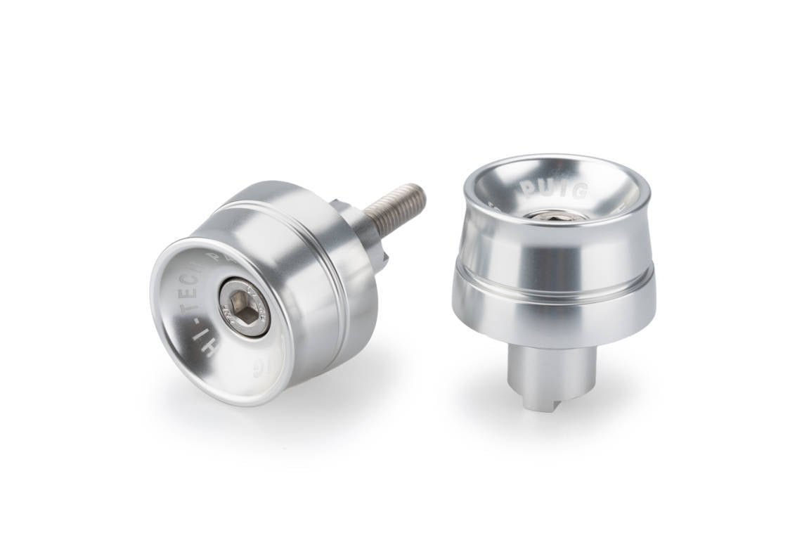 Puig Speed Bar Ends | Silver | Kawasaki Ninja 650 / Z650 2020>Current - Shop name