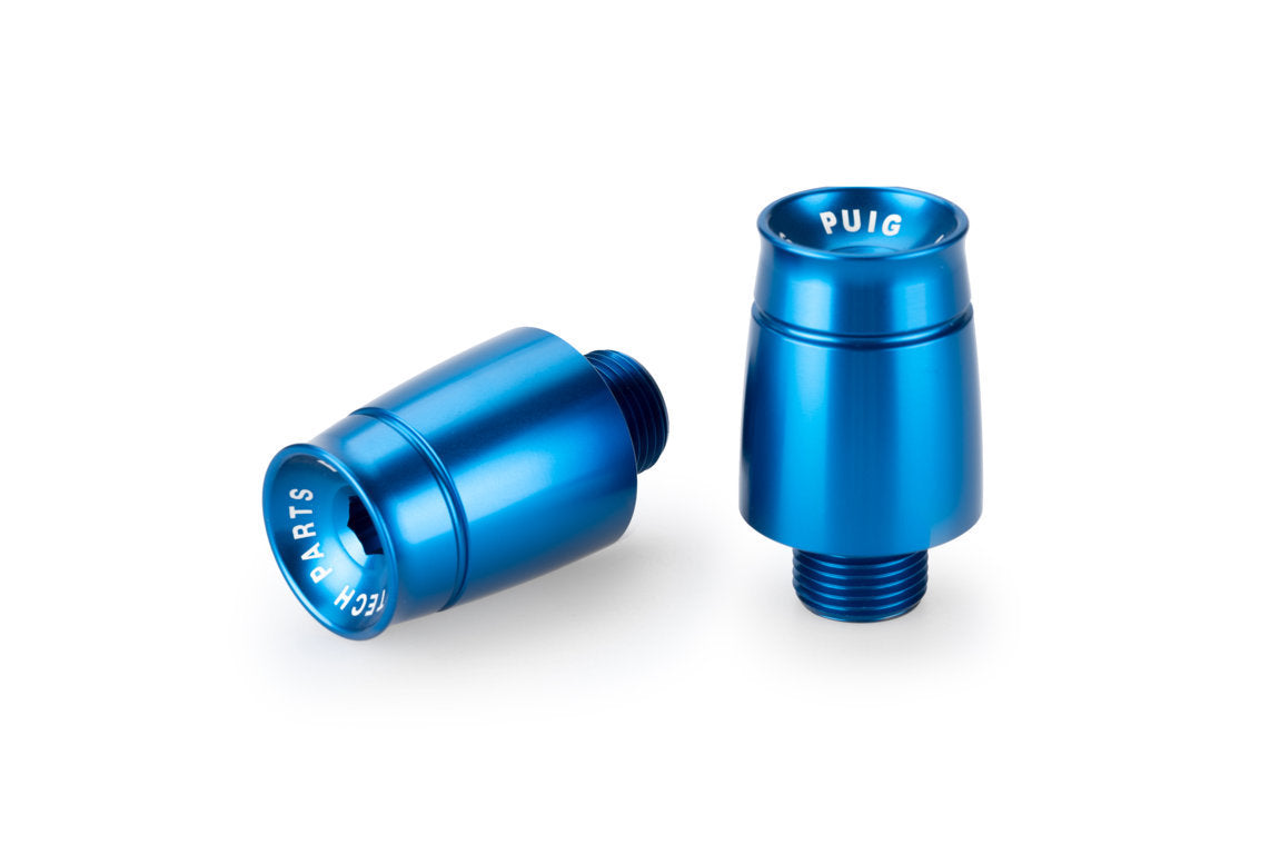 Puig Sport Bar Ends | Blue | Aprilia RSV4 Factory 2021>Current - Shop name